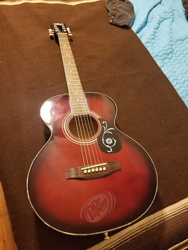 Dr pepper store acoustic guitar