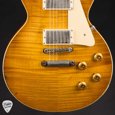 Gibson Custom Shop Made 2 Measure Murphy Lab '59 Les Paul Standard Murphy Painted Ultra Heavy Aged Lemon Burst/NOS image 2