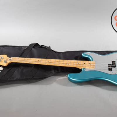 2001 Fender Steve Harris Precision P Bass 1st Generation Lake Placid Blue for sale