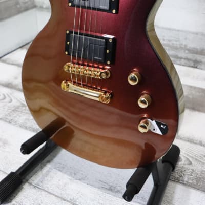 ESP LTD EC-1000 Electric Guitar - Gold Andromeda - Open-Box Display - MINT image 8