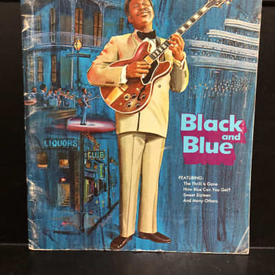 Vintage rare Gibson B B king music  book for sale