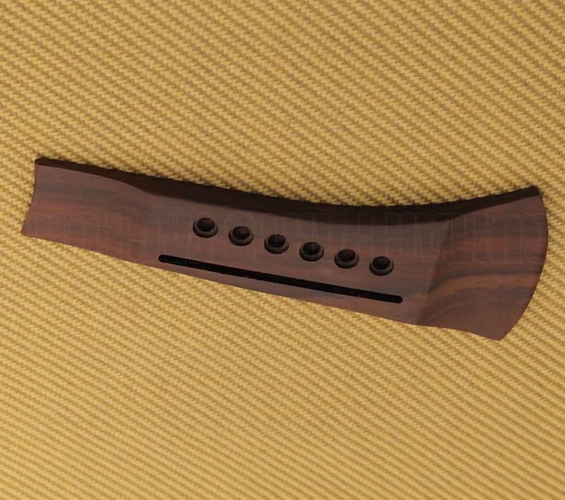 GB-0J26-00R Contemporary Rosewood 6-String Acoustic Guitar Bridge image 1