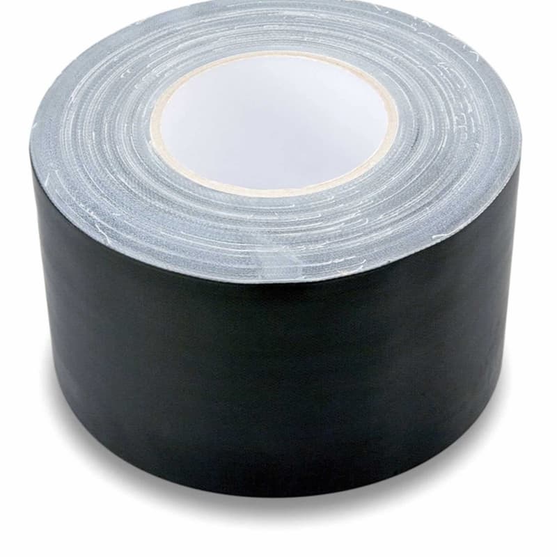 Gaffer Tape 2 x 60 yards Black by Hosa Item GFT-447BK-Bulk