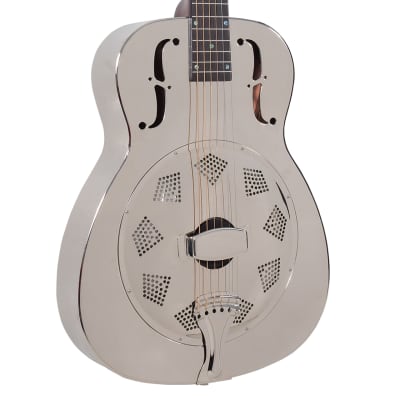 Recording King RM-998-R Metal Body Resonator, Style-0, Round Hole Coverplate image 2