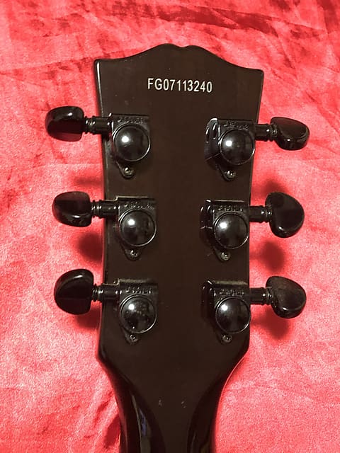 Burny RLG-55JP See Through Black Burst [SN FG08061599] [03