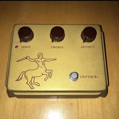 Reverb.com listing, price, conditions, and images for klon-centaur-gold-horsie