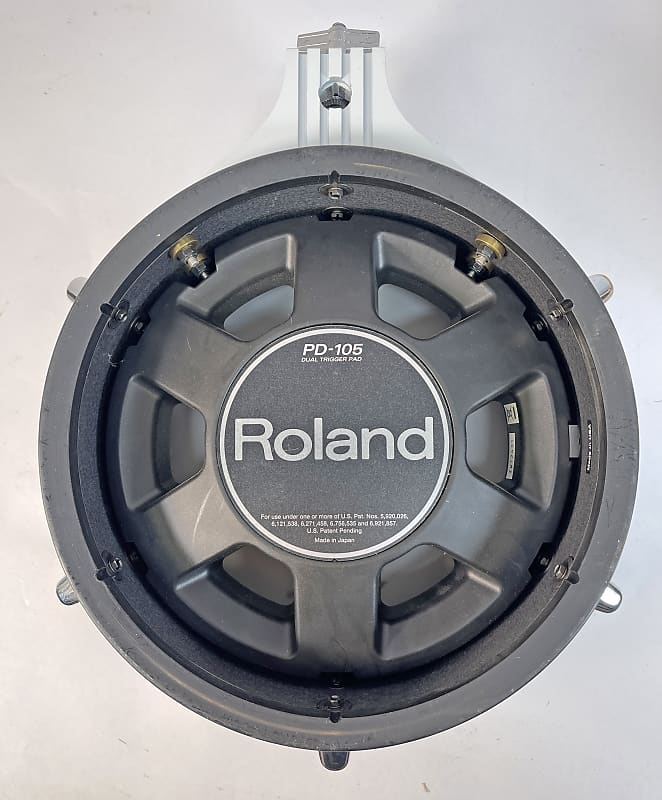 Roland PD-105WT 10” Mesh Trigger Pad • PD105 WT • Excellent