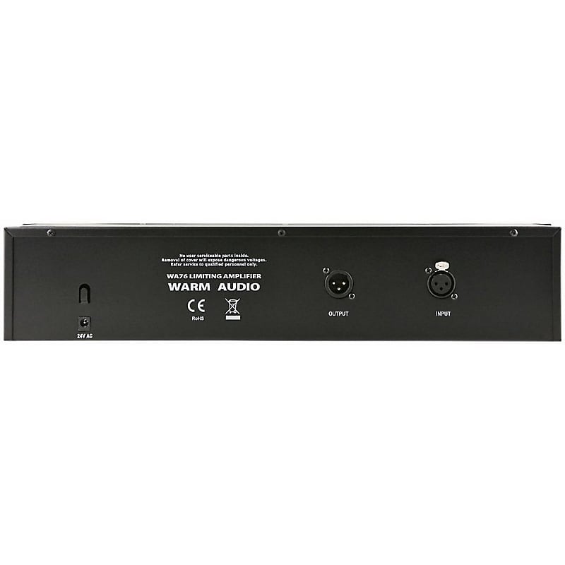 Warm Audio WA76 Single Channel Discrete Compressor, Black Warm Audio WA76 Single Channel Discrete Compressor, Black