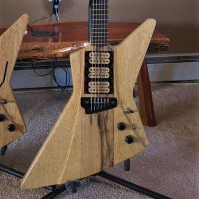 😁SUPERSATURDAY SALE!  Explorer Custom Guitar Black Diamond Jericho Hand Crafted Prototype image 4
