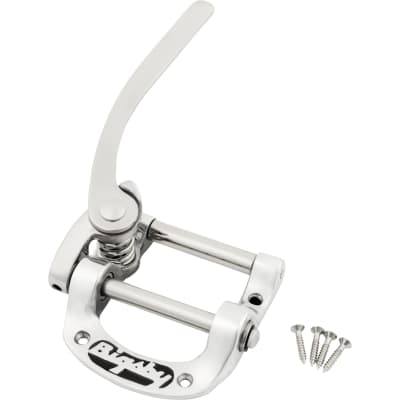Bigsby Tailpiece B5LH, Polished Aluminum, Left Handed