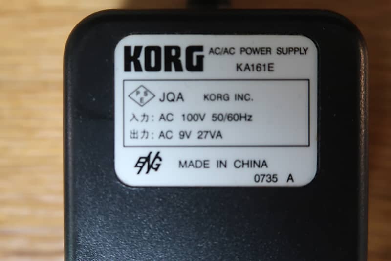 KORG コルグ ACアダプター KA161E KORG コルグ ACアダプター KA161E （AC9V/27VA）（HQRP AC
