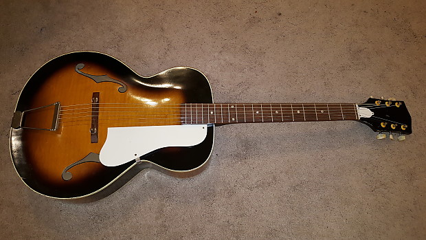 Vintage kay archtop shop acoustic guitar