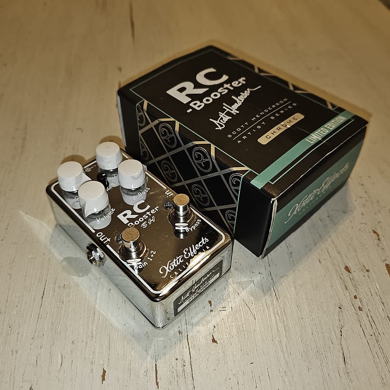 Xotic Effects RC Booster Scott Henderson Limited Editionn