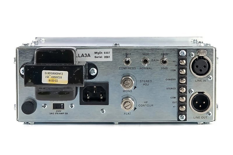Universal Audio LA-3A Reissue Audio Leveler image 3
