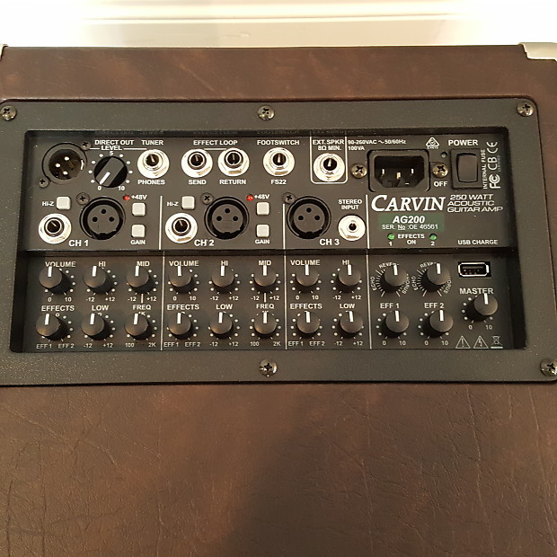Carvin ag200 hot sale