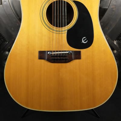 Epiphone FT-365 El Dorado-12 12 String Acoustic Guitar w/ Case Made in Japan image 4