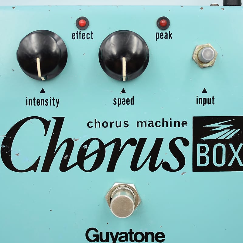 Guyatone PS-110 Chorus Machine Chorus Box With Adapter Made in Japan  Vintage Effect Pedal