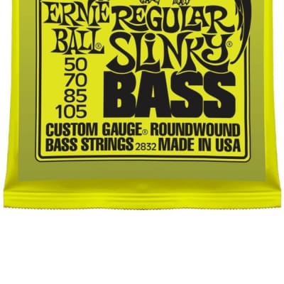 Ernie Ball Regular Slinky Nickel Wound Bass String Set, .050 - .105 image 2