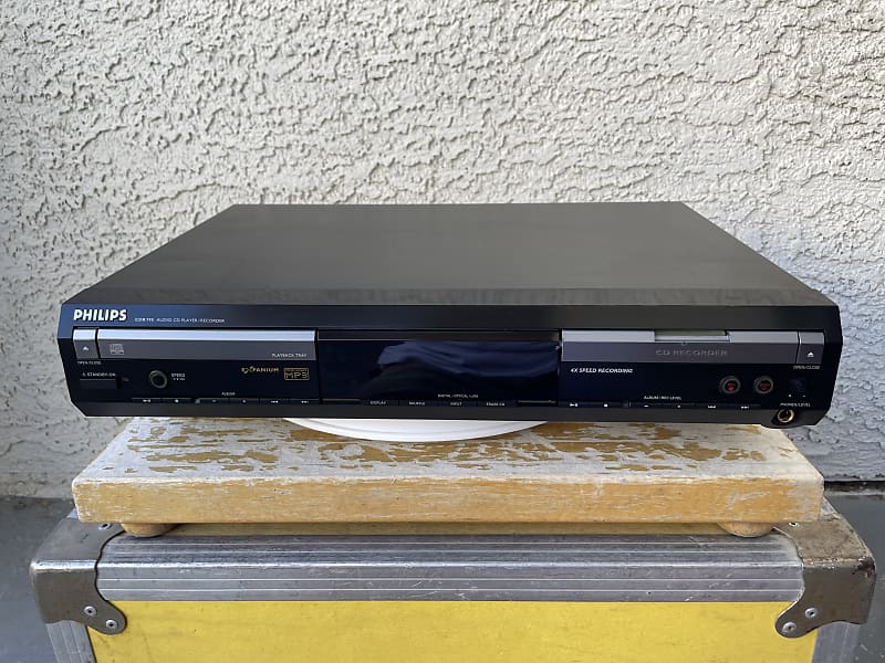 Philips CDR-795 CD Player Recorder For Parts Or Repair  			