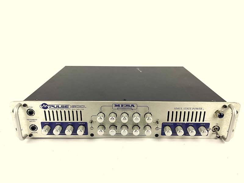 Mesa Boogie M-Pulse 600 Simul-State 600-Watt Rackmount Bass Amp Head