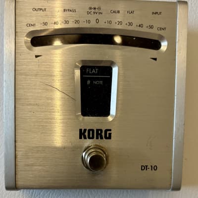 Korg DT-10 Chromatic Pedal Tuner | Reverb
