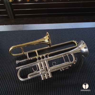 Jupiter JST-314 Slide Trumpet soprano / trombone, case