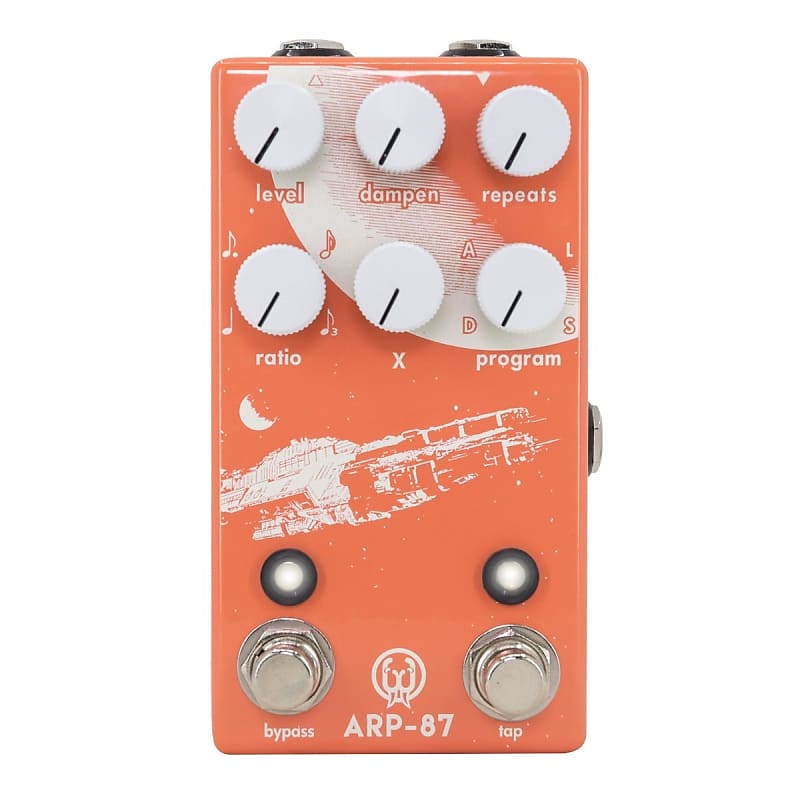 Walrus Audio ARP-87 CORAL MULTI-FUNCTION DELAY GUITAR EFFECT PEDAL (CORAL EDITION) image 1