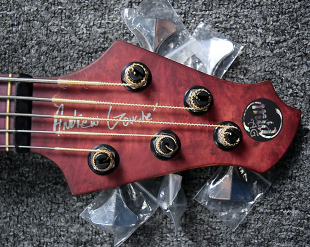 MTD 535 Andrew Gouche Model 5 Plum Sunburst | Reverb