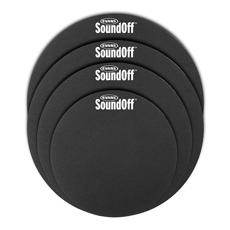 SoundOff SO-0244 by Evans Drum Mute Pak, Fusion (10,12,14,14) image 1
