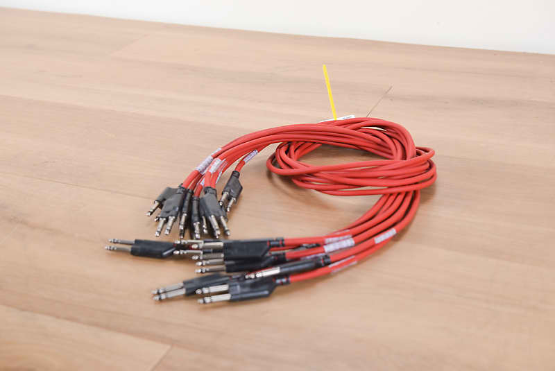 ADC R32B Dual TT Patch Cables (8Count) (church owned) Reverb
