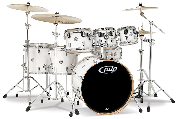 PDP PDCM2217PW Concept Maple Series 7x8" / 8x10" / 9x12" / 12x14" / 14x16" / 18x22" / 5.5x14" 7pc Shell Pack image 1
