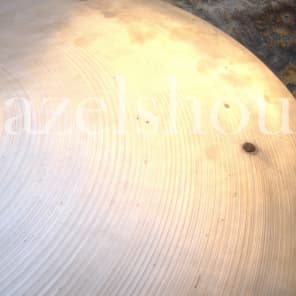 SMOOTH LOW Vintage 1950s Zildjian 18" CRASH RIDE SIZZLE! EXCD 1546 Gs image 6