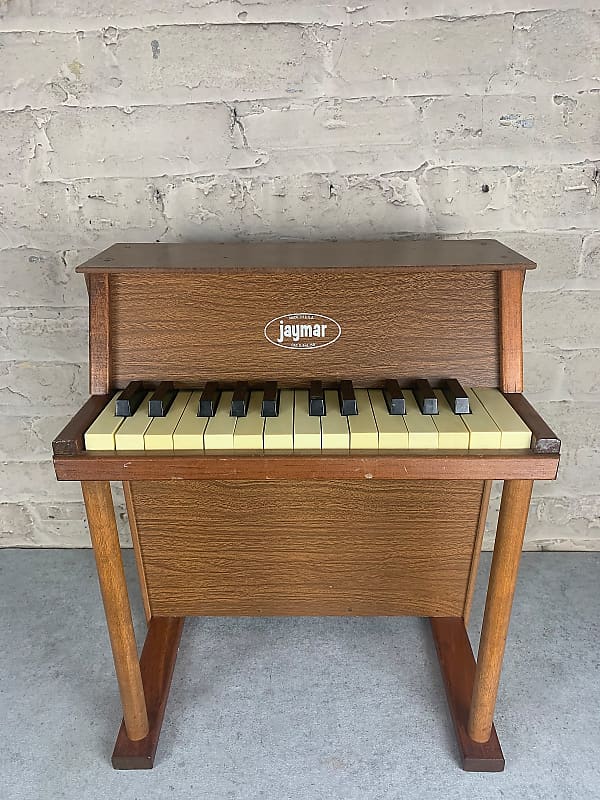 Jaymar Vintage Toy Piano W Stool 1960