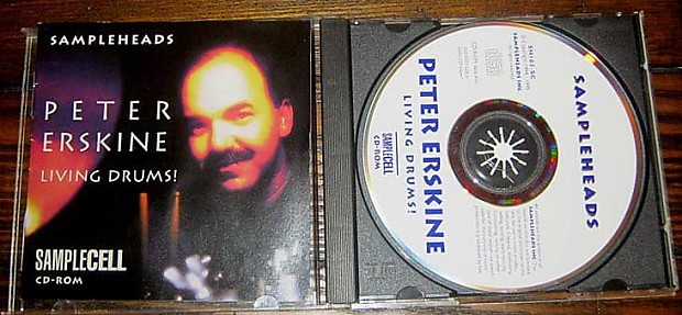 Peter Erskine Living Drums By Sampleheads. WAV files & | Reverb
