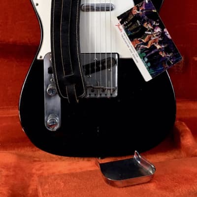 LEFTY! Vintage 1972 Fender USA Telecaster Custom Color Black Nitro Guitar Flamey Maple Neck Tele Relic Left HSC 7.2lb! image 3