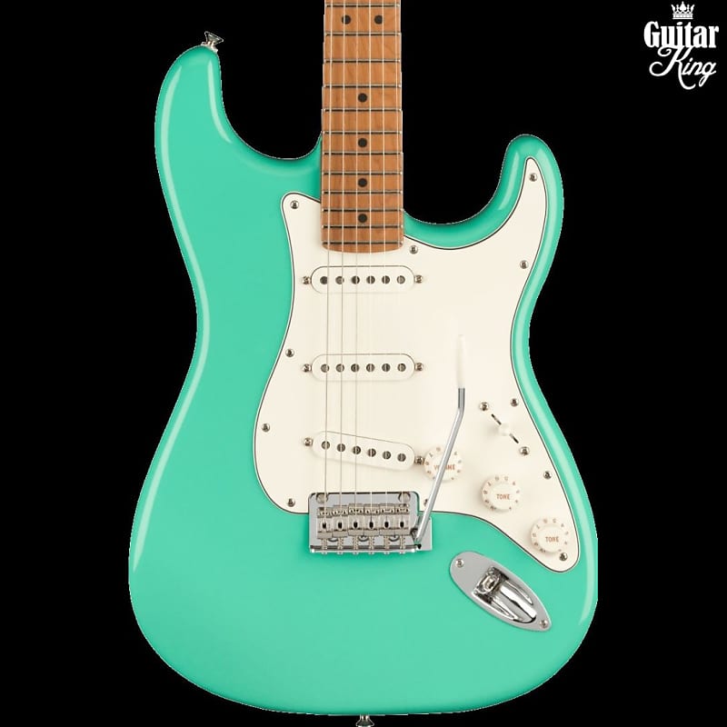 Fender Player LTD Stratocaster Seafoam Green Roasted MN image 1