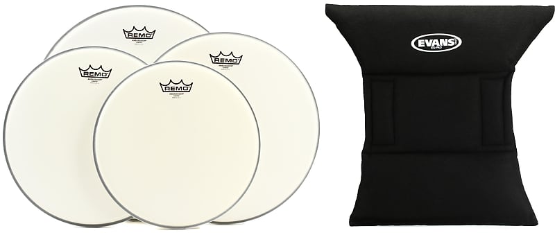 Remo Ambassador Coated 4-piece Tom Pack - 12/13/14/16 Inch | Reverb