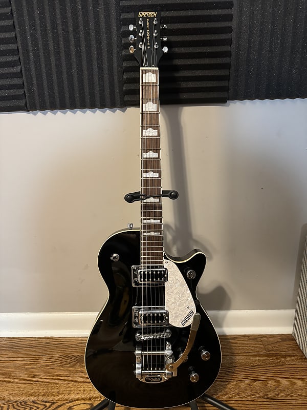 Gretsch G5435T Electromatic Pro Jet with Black Top Filter'Tron Pickups and Bigsby 2011 - 2017 - Black image 1