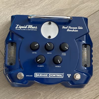Damage Control Liquid Blues - Overdrive Pedal, Dual 12AX7 Tubes, Compressor (Strymon) for sale