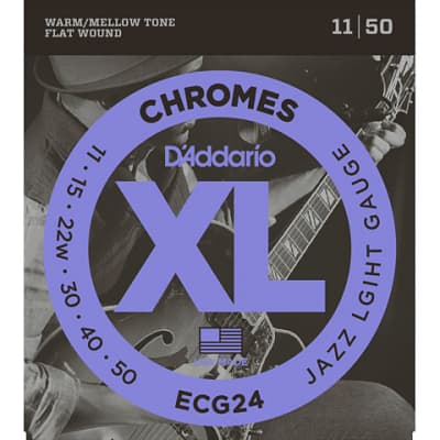 D'Addario ECG24 Chromes .011-050 image 1