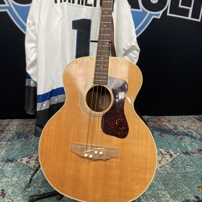 Tom Hamilton's Aerosmith,Guild B-50 Acoustic Bass, PLUS Personalized AHL Hockey Jersey!! (TH2-6) image 1