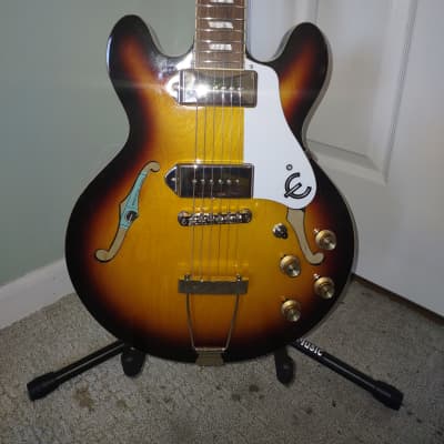 Epiphone Casino VS 2006 Vintage Burst Factory Installed Bigsby 