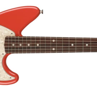 Fender Kurt Cobain Jag-Stang® Electric Guitar, Fiesta Red w/ Deluxe Gig Bag image 2