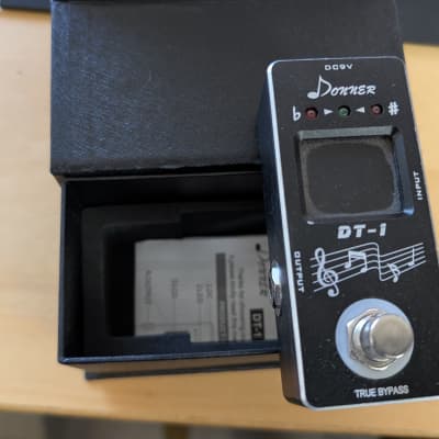 Reverb.com listing, price, conditions, and images for donner-dt-1-tuner