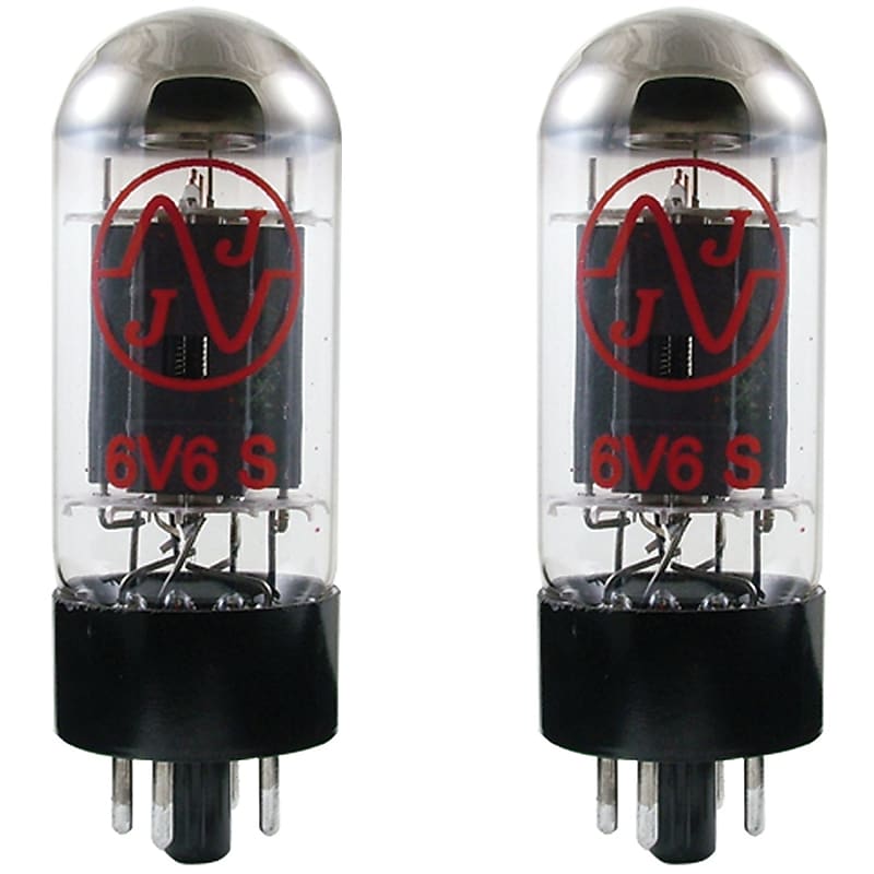 JJ Electronic 6V6S Power Tube Apex Matched Pair image 1