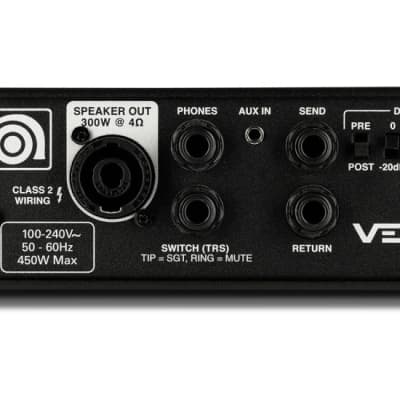 Ampeg Venture V3 300w Compact Bass Amplifier Head image 3