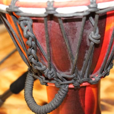 Toca Hand Percussion Red Djembe image 6