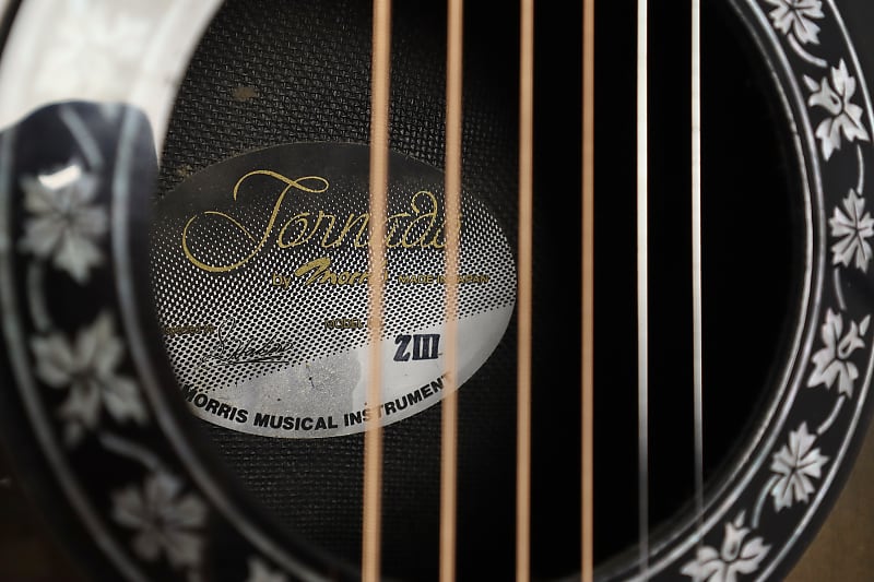 Morris Japan Tornado Eclipse ZIII Acoustic Electric Guitar | Reverb