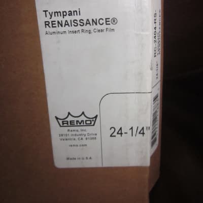 Remo RC-2404-RS Tympani Renaissance 24-1/4" Head Aluminum/Clear image 3
