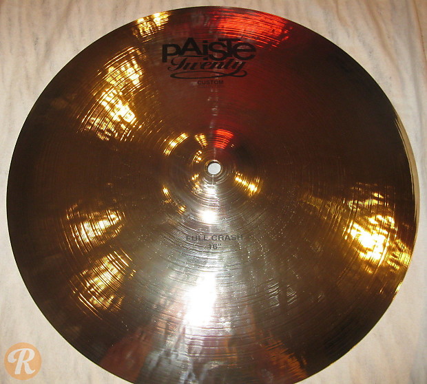 Paiste 16" Twenty Custom Full Crash Cymbal 2011 - 2015 image 1